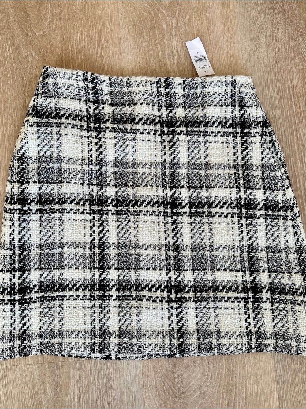 Loft tweed sparkle skirt